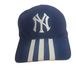 Vtg Adidas New York Yankees Baseball cap Adjustable strapback